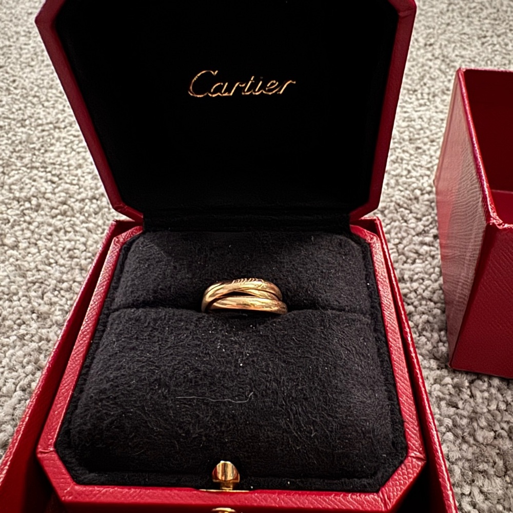 Cartier Trinity Ring, Size 48